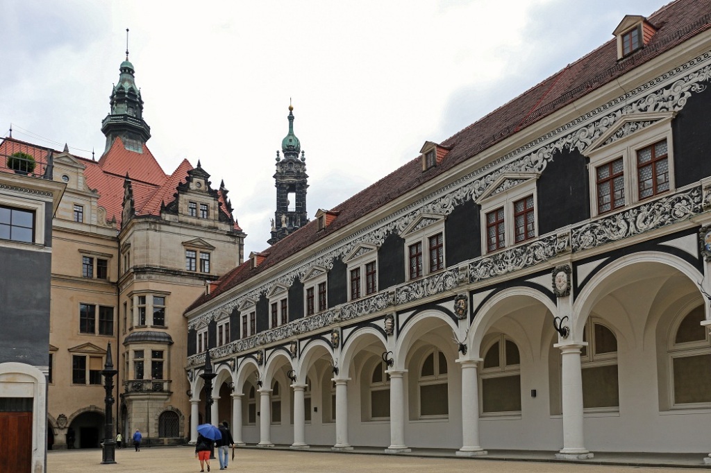 Галерея в конюшенном дворе Дрезденской Резиденции