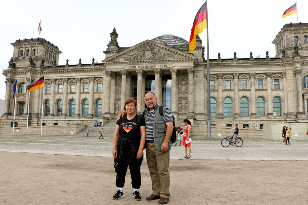 Шамиль и Татьяна. Организованный тур в Германию.