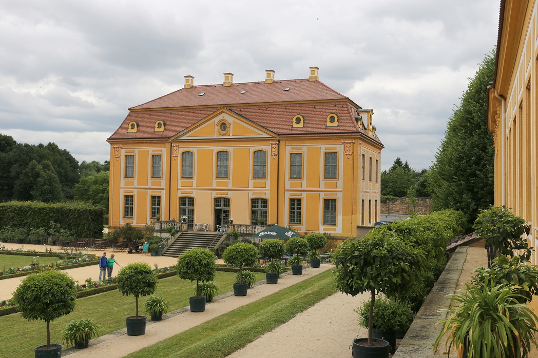 Знаменитые горькие померанцы в барочном саду Гросс-Седлитц