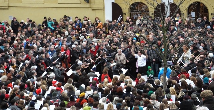 Праздник. Прага перед Рождеством.