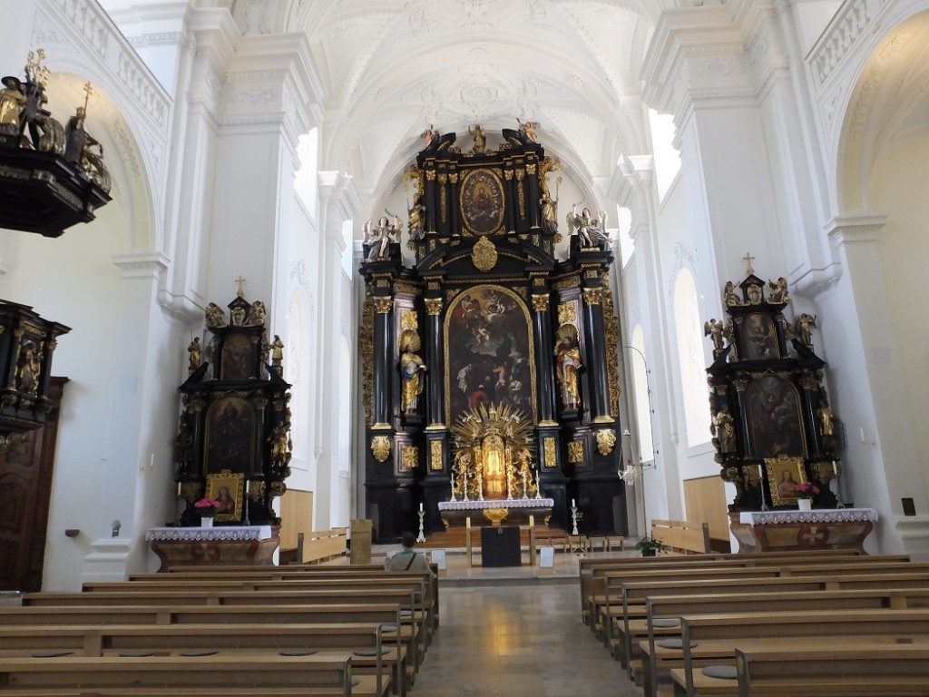 Алтарь собора Святого Павла. Пассау. Германия.