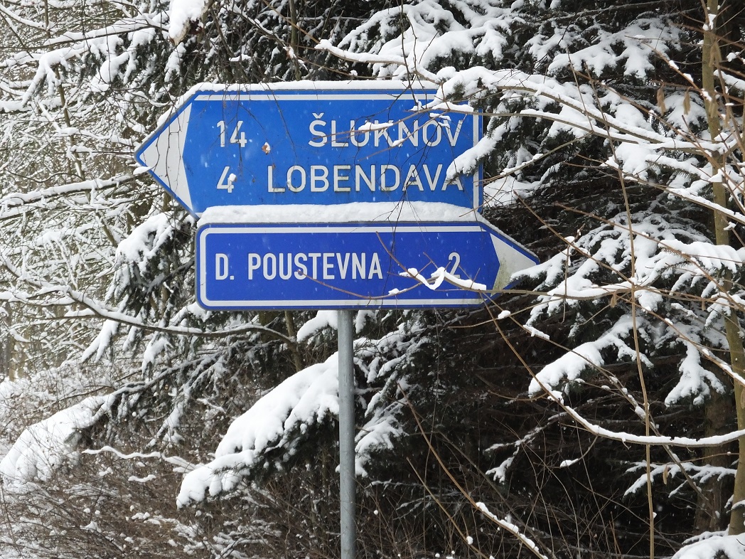 Три дороги в лесу. Чехия. Богемская Швейцария.
