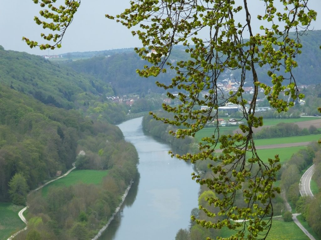 Река Альтмюль. Крепость Прунн. Нижняя Бавария.