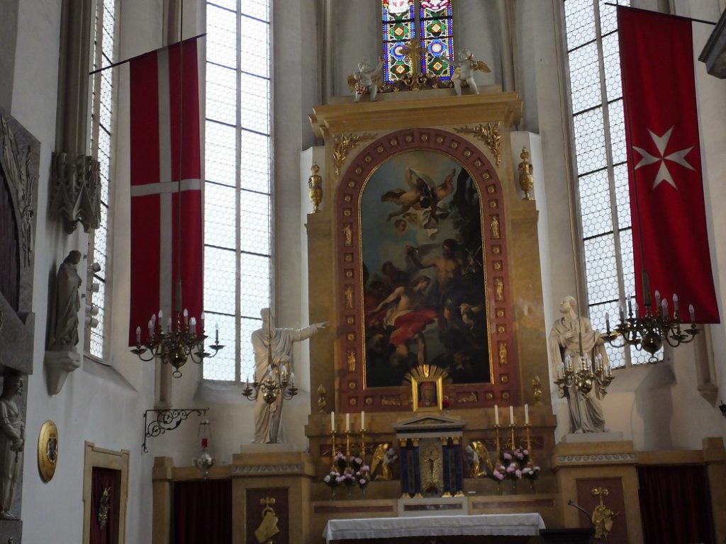 Мальтийская церковь (церковь Святого Иоанна Крестителя, Мальтезеркирхе). Вена.