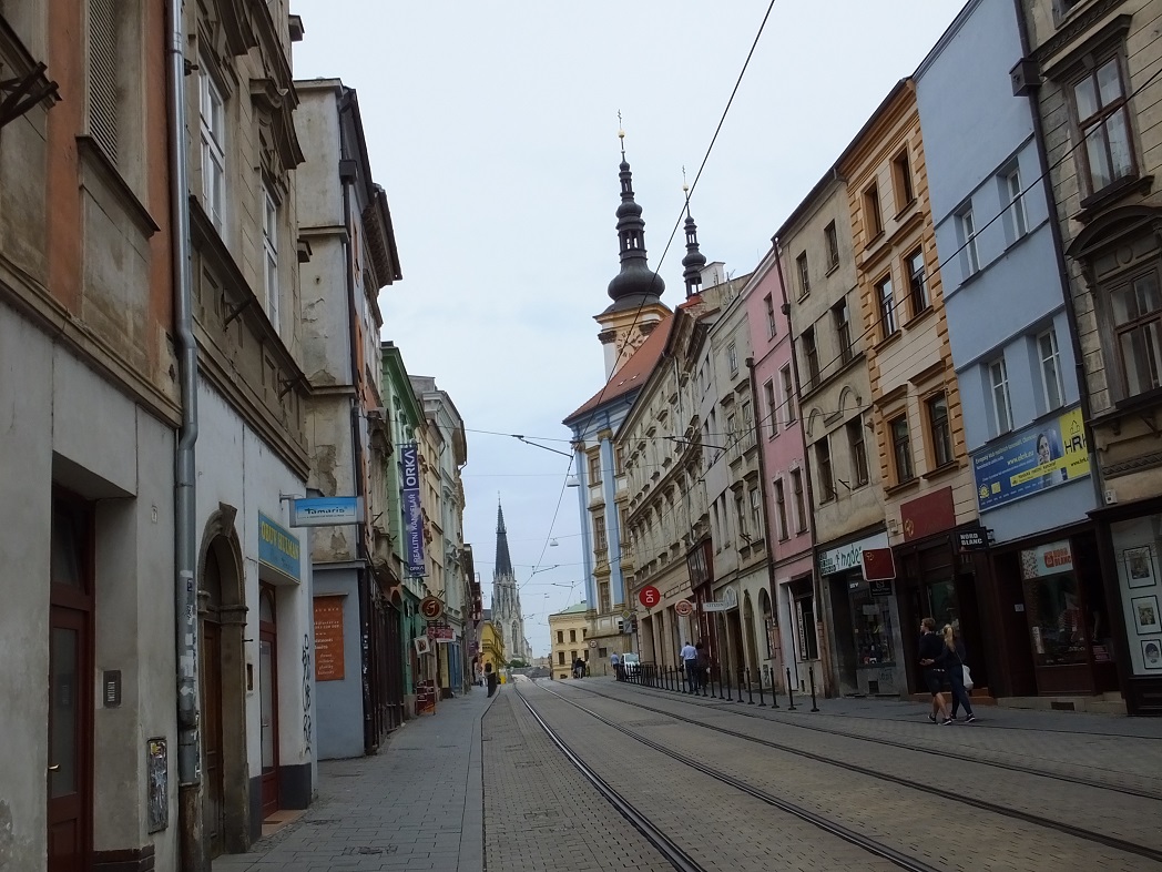 Улица Оломоуца. Организованный тур в Моравию и Вену.