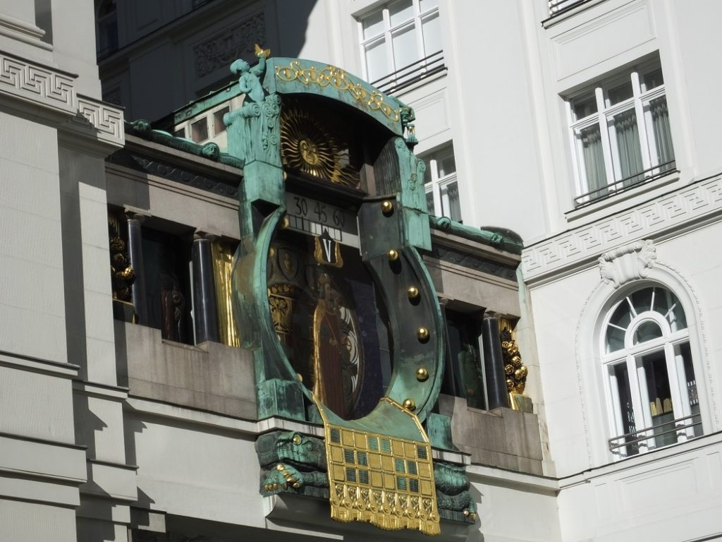 Часы Анкерур. Вена. Австрия.