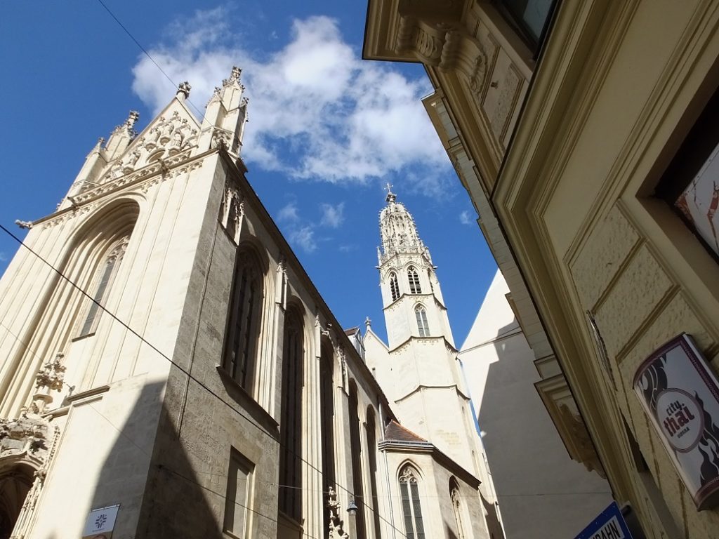 Церковь Мария ам Гештаде. Вена. Тур в Австрию и Моравию.