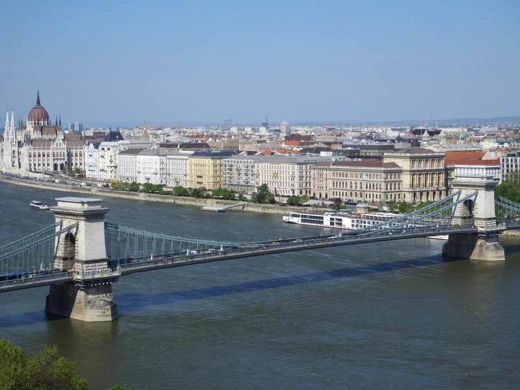Цепной Мост Сечени. Будапешт.