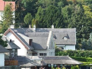 Венгрия. Крыши. Тихань.