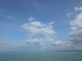 Небо над Балатоном. Венгрия.