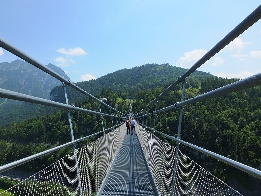 Подвесной мост Highline179. Тироль. Австрия.