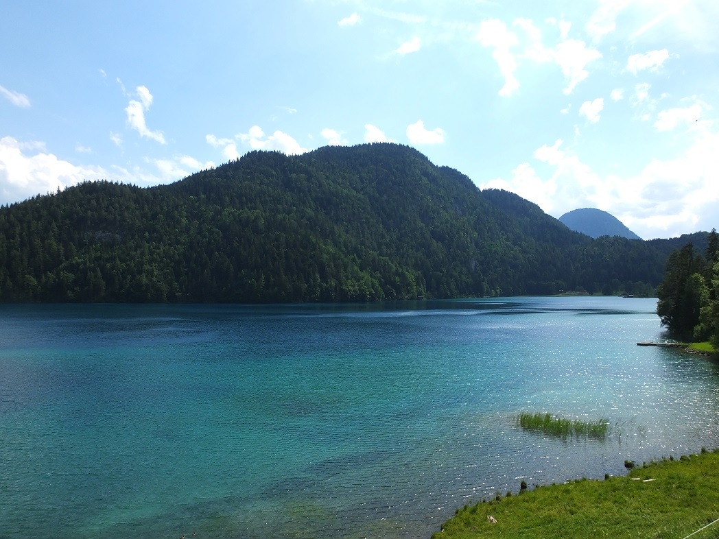 Озеро Хинтерштайнер (Hintersteiner See) - Хинтерштайнерзее. Тироль. Австрия.