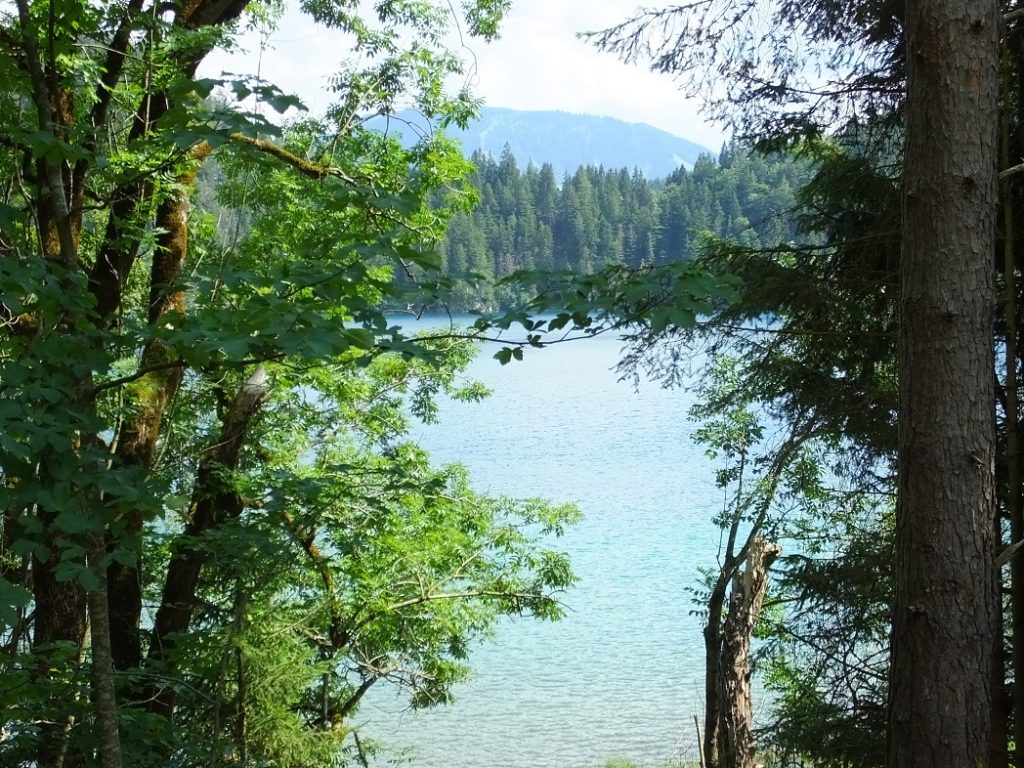 Озеро Хинтерштайнер (Hintersteiner See) -Хинтерштайнерзее. Тироль. Австрия.