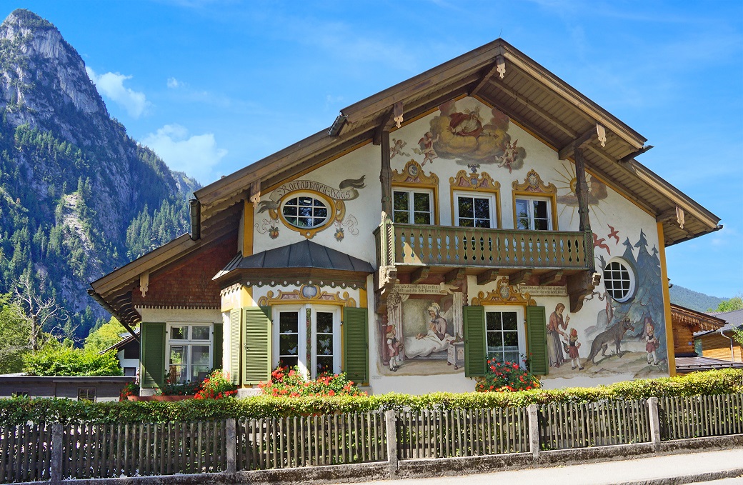 Little Red Riding Hood House, in Oberammergau, Bavaria